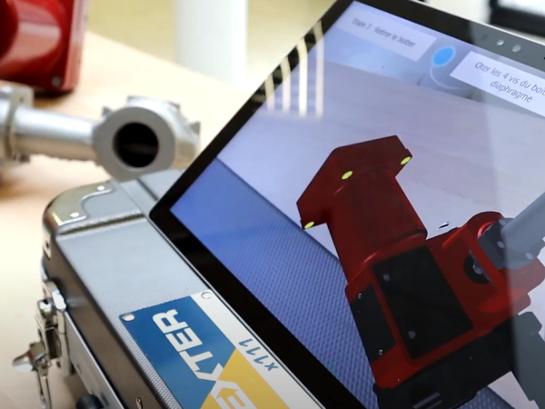 ESIEE VIDEO SERIES 2/3: a step-by-step maintenance intervention using 3D-documentation on a tablet