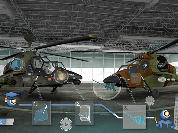 Complete renewal of the maintenance training means for the TIGER helicopter