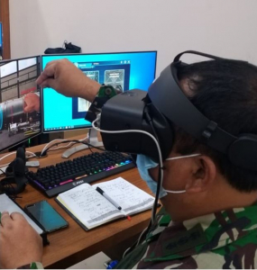 F16 Fighter VR Headset training