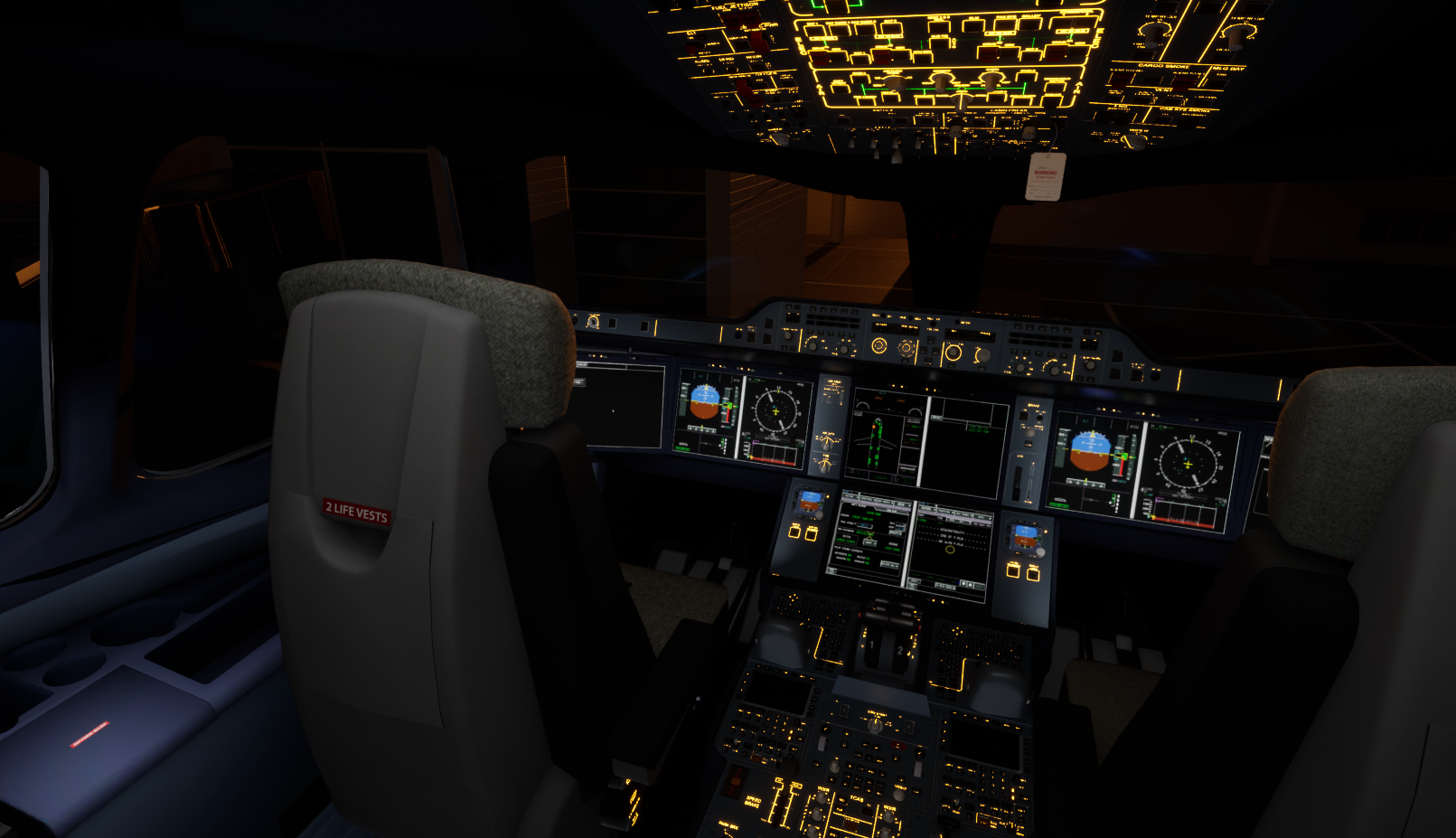 Airbus A350 Inscape VTS Unreal Engine (cockpit)