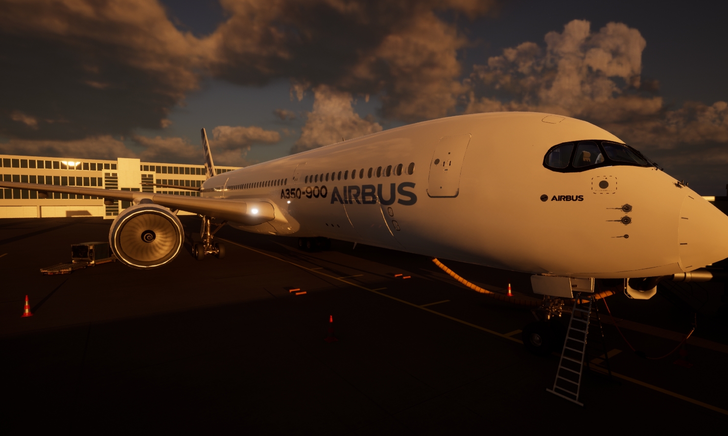 Airbus A350 Inscape VTS Unreal Engine (exterior)
